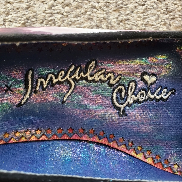 NIB Irregular Choice Star Wars The Dark Side Flats Women's 7 - Picture 8 of 12